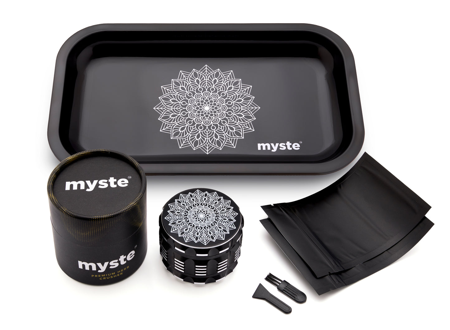 MYSTE MANDALA Grinder & Tray