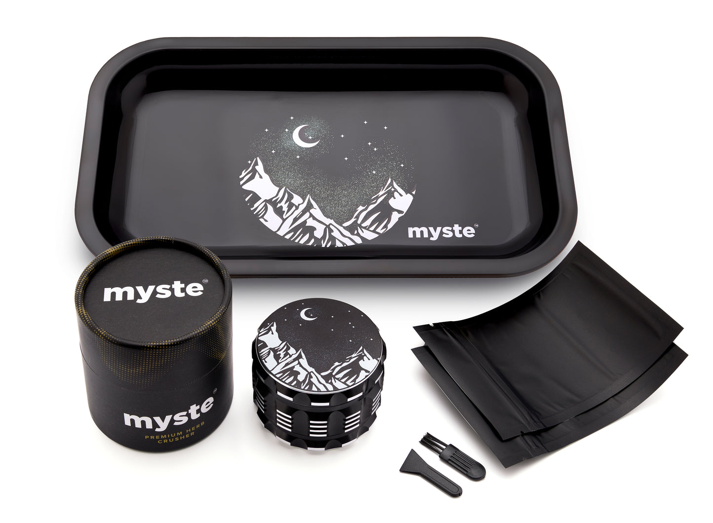 MYSTE STARS Grinder & Tray