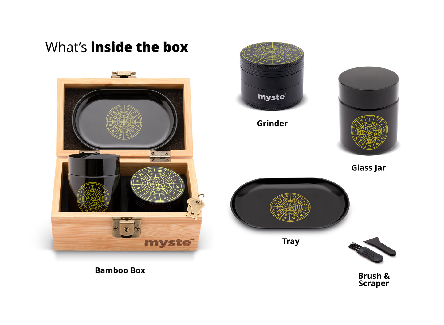 MYSTE ZODIAC Stash Box